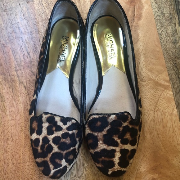 Michael Kors Leopard Loafers - Picture 1 of 5